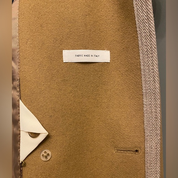 BNWT Artizia Wilfred Italian Virgin Wool & Cashmere Borda Belt Coat Camel XS - Picture 3 of 7